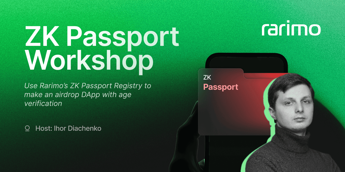 ZK Passport Workshop - Ihor Diachenko